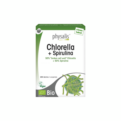 Chlorella + Spirulina, Physalis