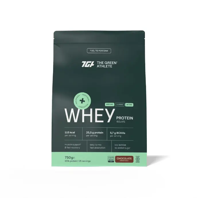 Whey Protein Isolate Chocolat, The Green Athlete