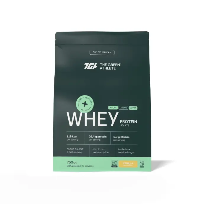 Whey Protein Isolate Vanille, The Green Athlete