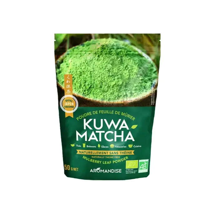 Kuwa Matcha bio, Aromandise