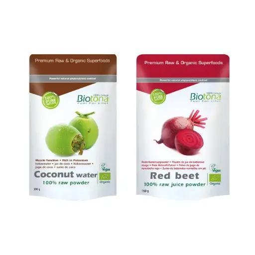 Pack pré workout pour boisson isotonique