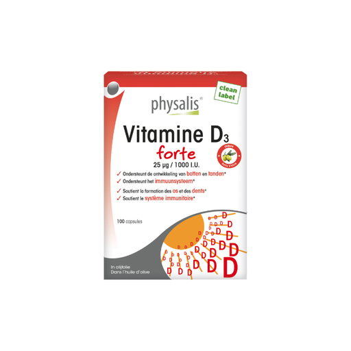 Vitamine D3 forte, Physalis