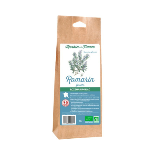 Feuilles de romarin, L'herbier de France